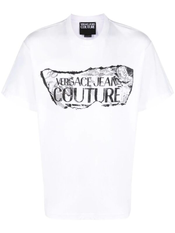 Versace Jeans Couture  logo-print cotton T-shirt