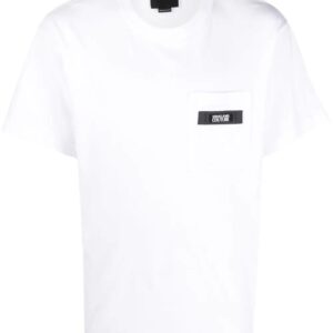 Versace Jeans Couture logo-patch cotton T-shirt