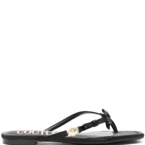 Versace Jeans Couture Millie bow-detail slides