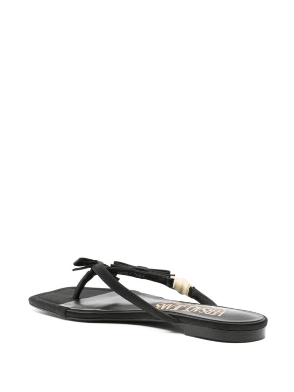 Versace Jeans Couture Millie bow-detail slides - Image 3