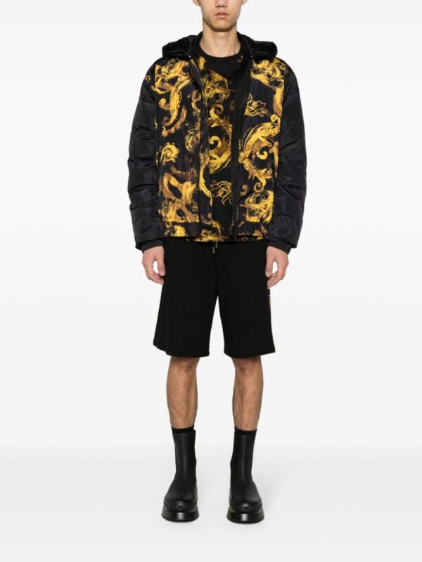 Versace Jeans Couture  Baroque-print cotton T-shirt - Image 2