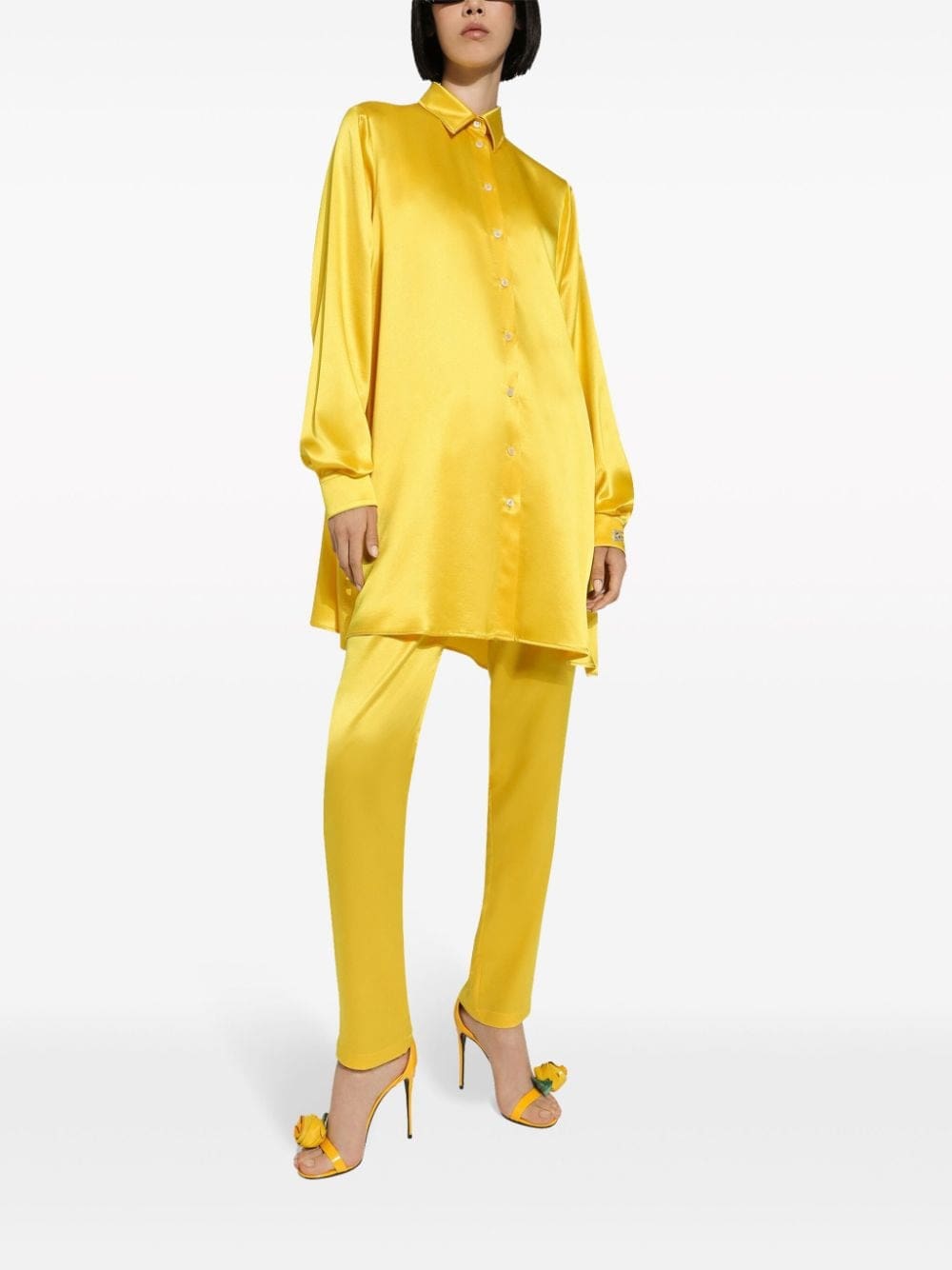 Dolce & Gabbana silk satin shirt - Image 2