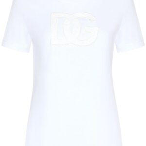 Dolce & Gabbana logo-patch cotton T-shirt