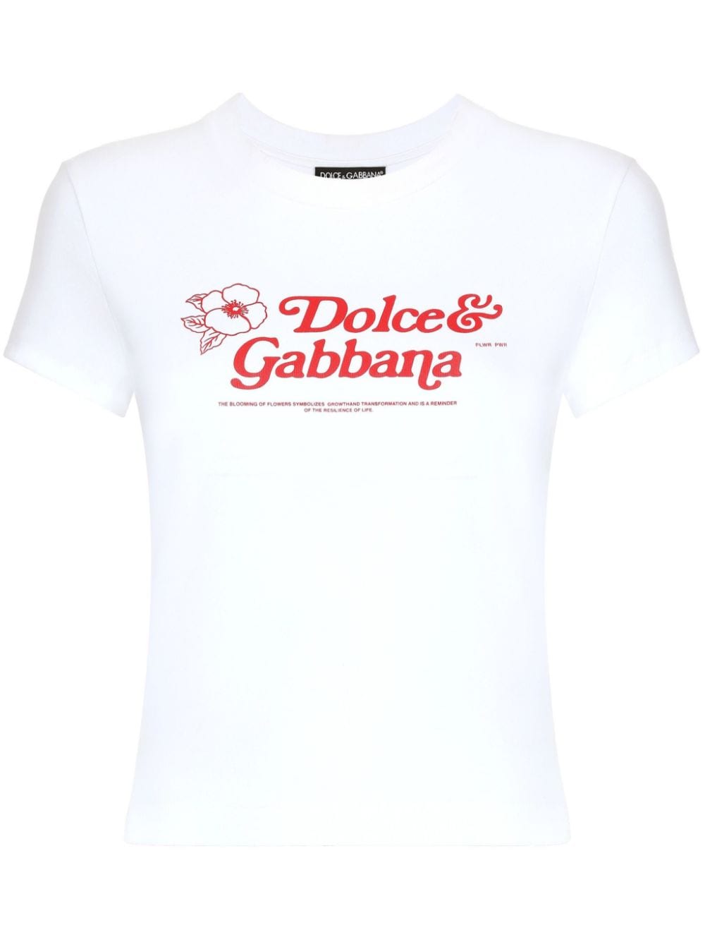 Dolce & Gabbana logo-print cotton-blend T-shirt