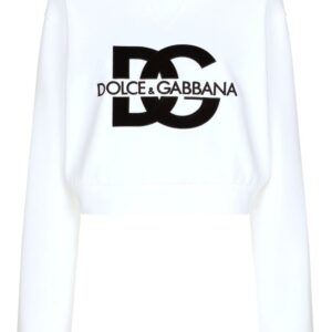 Dolce & Gabbana logo-print cotton-blend sweatshirt