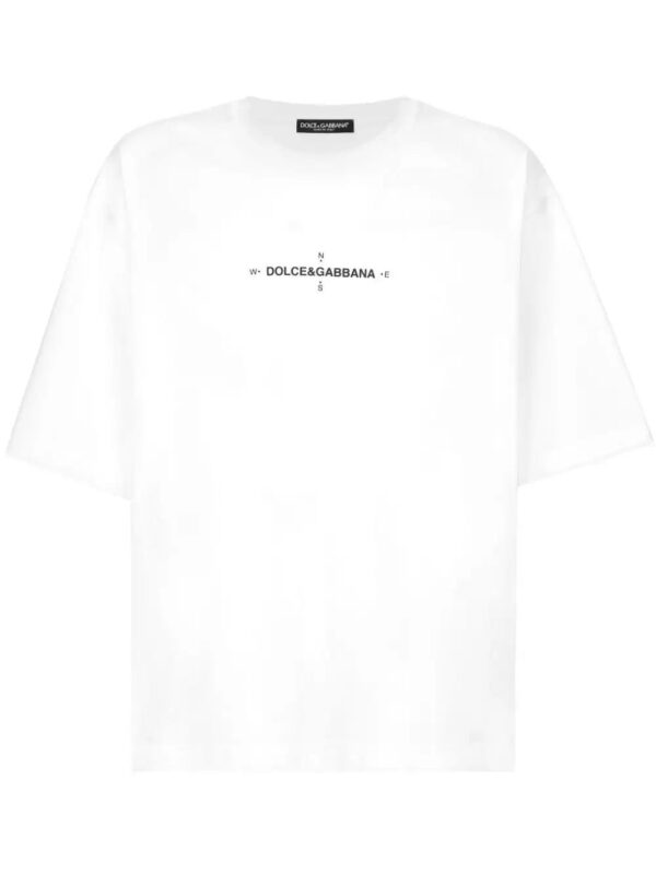 Dolce & Gabbana  Marina-print cotton T-shirt