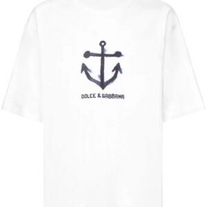 Dolce & Gabbana Marina-print cotton T-shirt