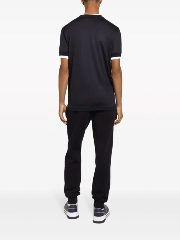 Dolce & Gabbana  crew-neck silk T-shirt - Image 4