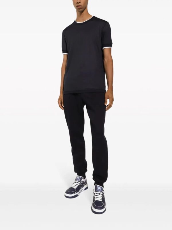 Dolce & Gabbana  crew-neck silk T-shirt - Image 2