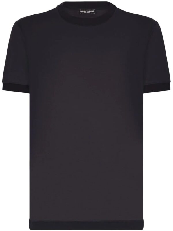 Dolce & Gabbana  crew-neck silk T-shirt