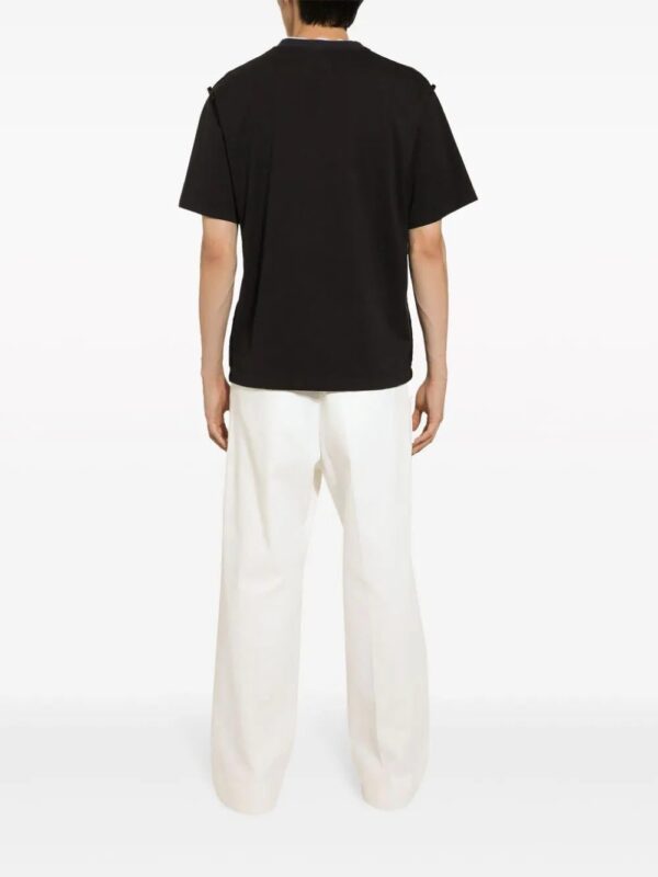 Dolce & Gabbana  Marina-print cotton T-shirt - Image 4
