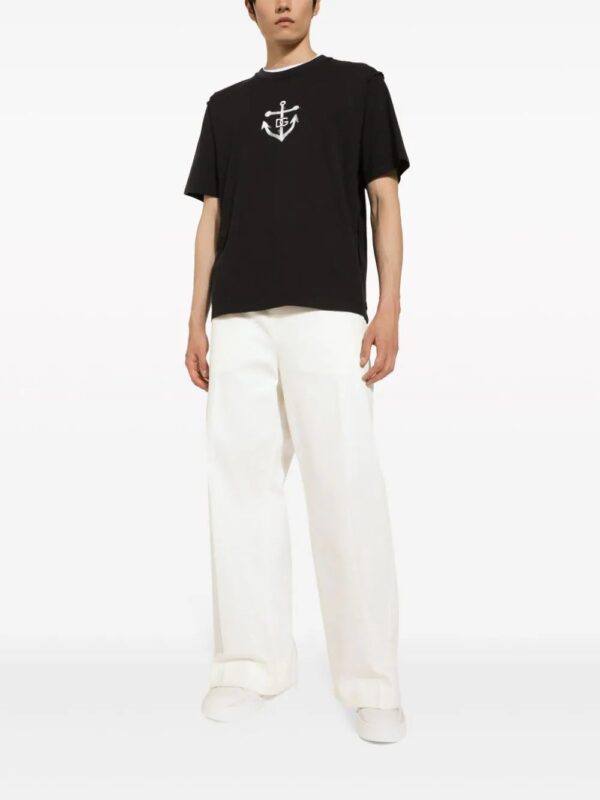 Dolce & Gabbana  Marina-print cotton T-shirt - Image 2
