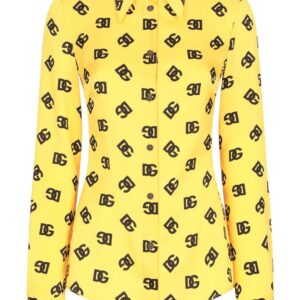 Dolce & Gabbana logo-print long-sleeve shirt