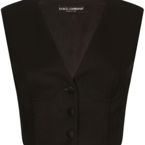 Dolce & Gabbana cropped bustier vest
