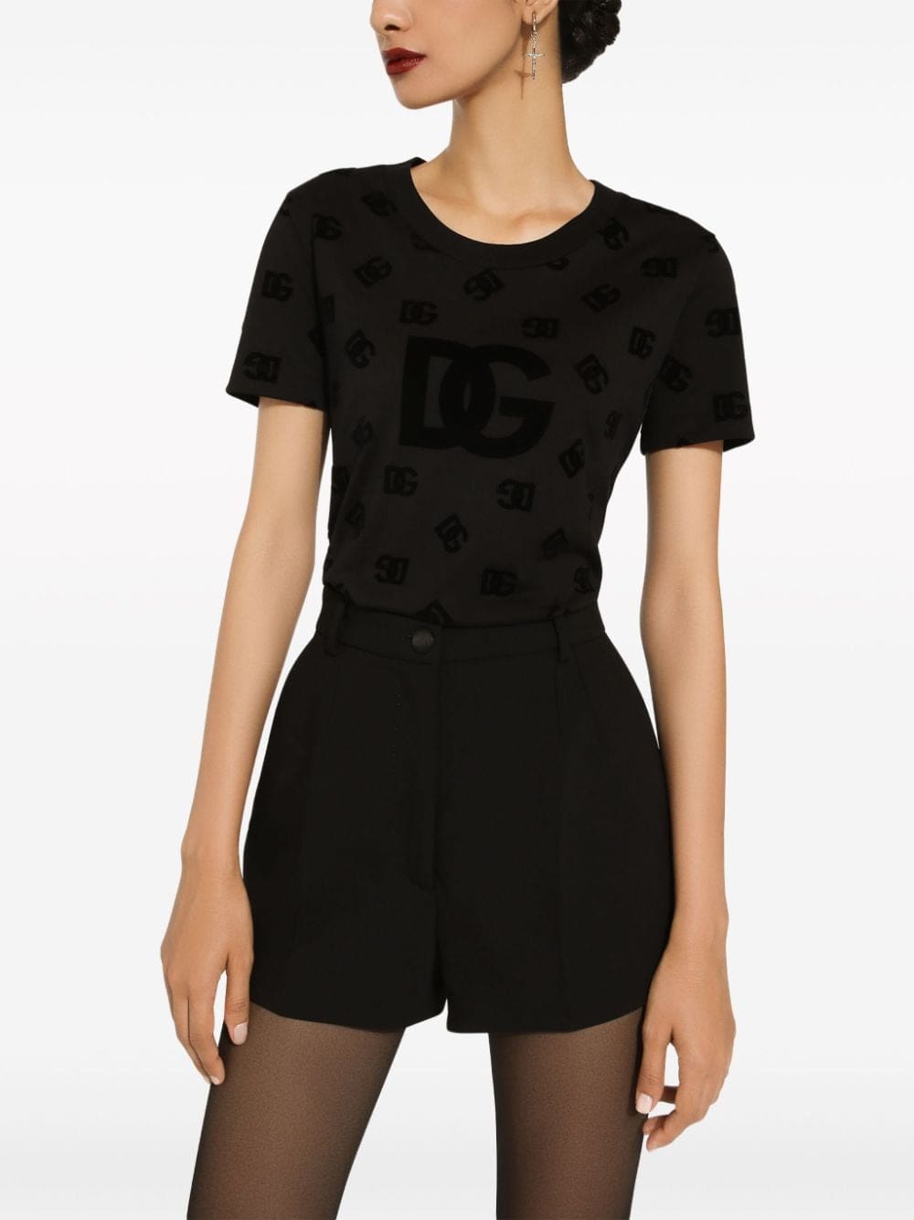 Dolce & Gabbana logo-print cotton T-shirt - Image 5