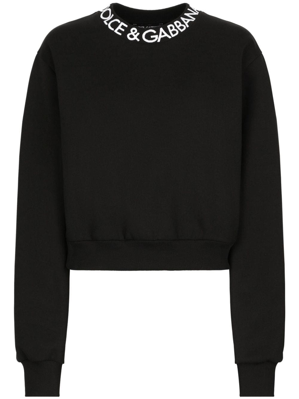 Dolce & Gabbana logo-print cotton-blend sweatshirt