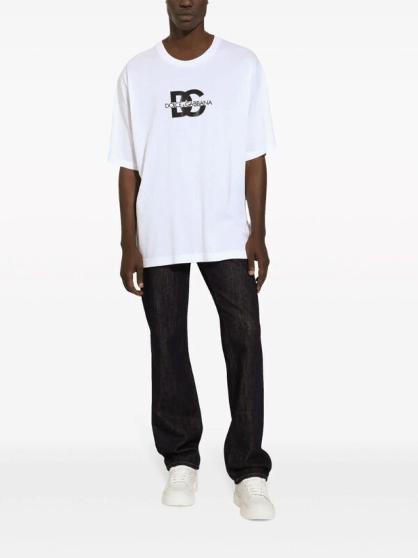 Dolce & Gabbana  logo-print cotton T-shirt - Image 3