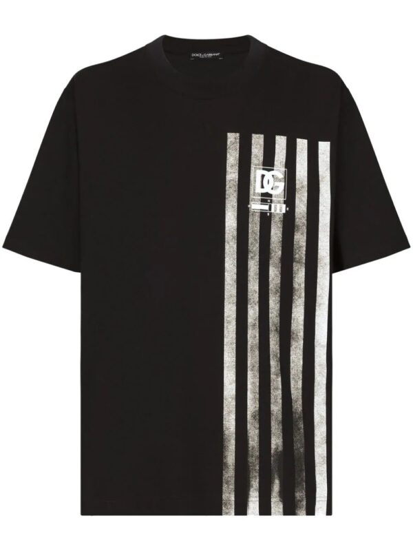 Dolce & Gabbana  stripe-print cotton T-shirt