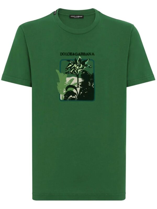 Dolce & Gabbana  tree-print cotton T-shirt