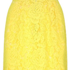 Dolce & Gabbana  floral lace miniskirt