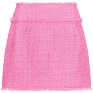 Dolce & Gabbana  high-waist tweed miniskirt