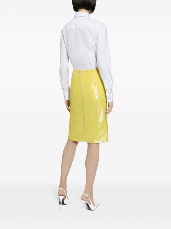 Dolce & Gabbana  sequin-embellished pencil skirt - Image 3