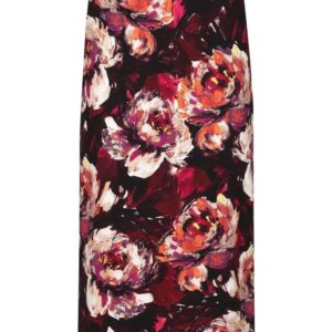 Dolce & Gabbana  peony-print pencil skirt