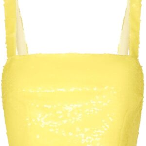 Dolce & Gabbana sequinned cropped top