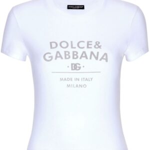 Dolce & Gabbana logo-print cotton-blend T-shirt