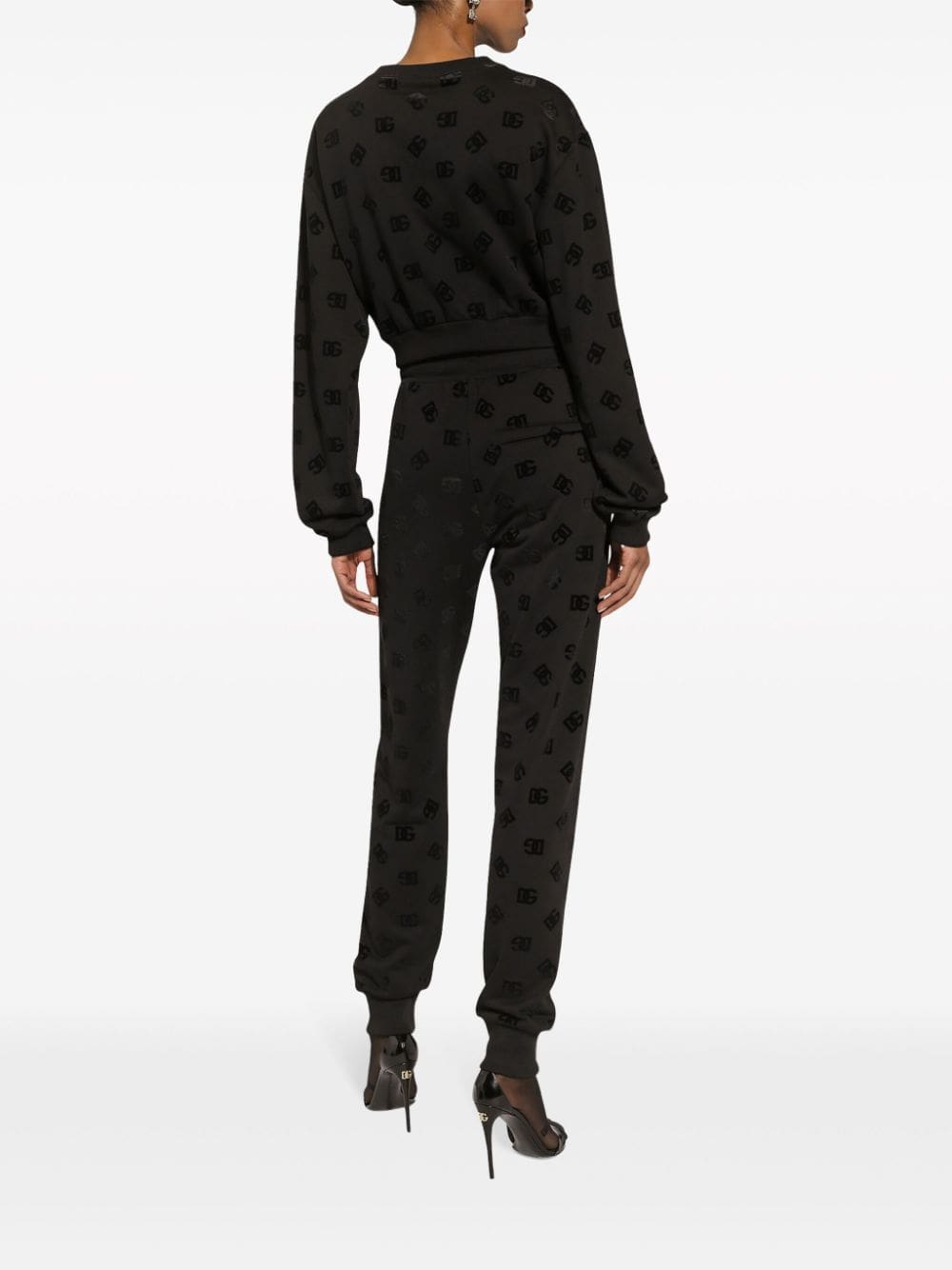 Dolce & Gabbana logo-print cotton sweatshirt - Image 4