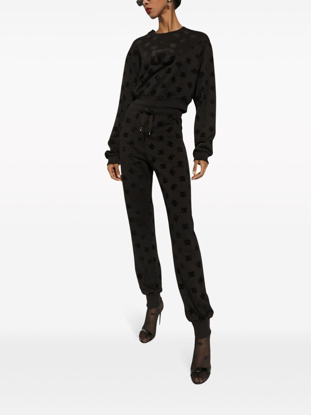 Dolce & Gabbana logo-print cotton sweatshirt - Image 2