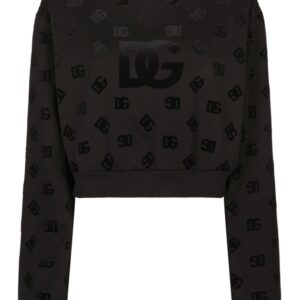 Dolce & Gabbana logo-print cotton sweatshirt