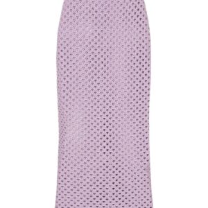 Dolce & Gabbana  crochet-knit high-waist skirt