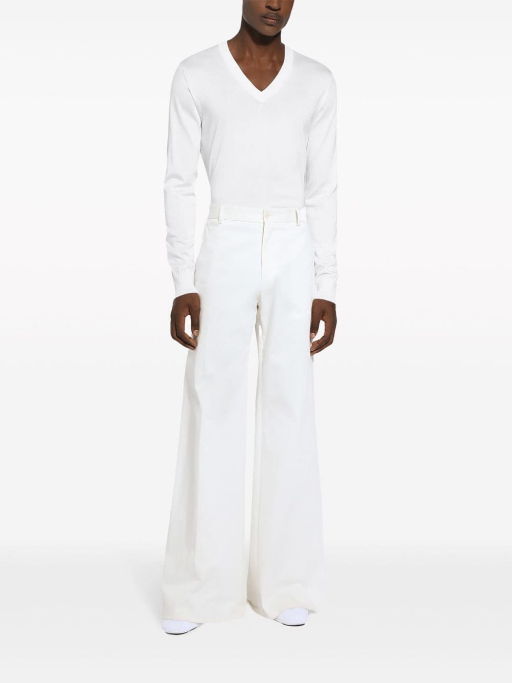 Dolce & Gabbana long-sleeve silk top - Image 3