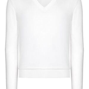 Dolce & Gabbana long-sleeve silk top