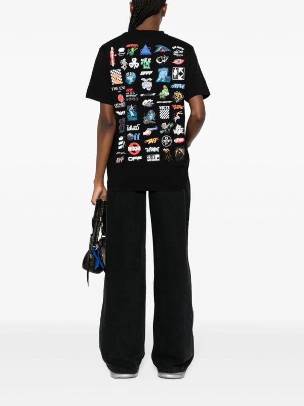 Off-White  Logic cotton T-shirt - Image 2