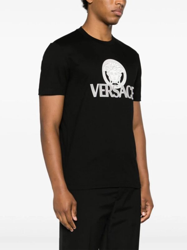 Versace  Medusa Head-print T-shirt - Image 3
