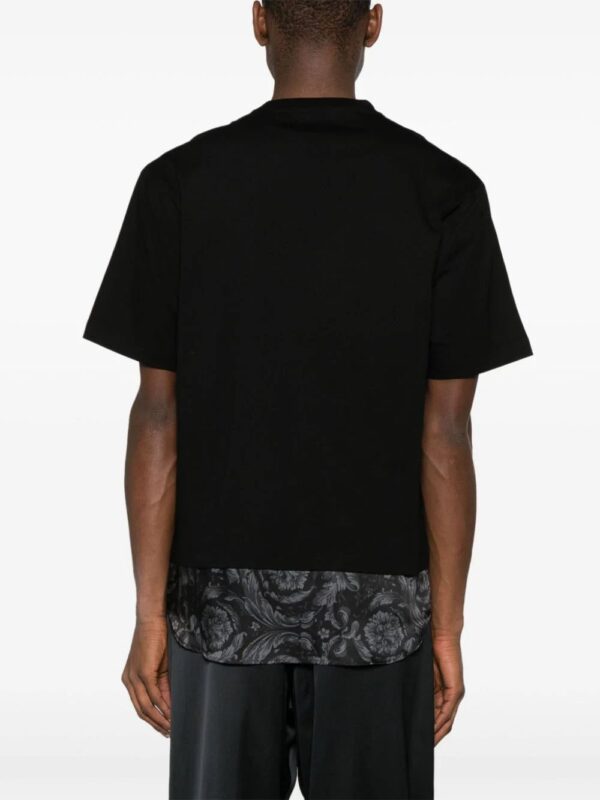 Versace  Barocco-print cotton T-shirt - Image 4
