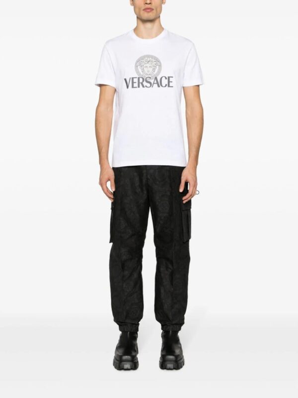 Versace  Medusa Head-print cotton T-shirt - Image 2