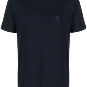 Versace Medusa Head-embroidered cotton T-shirt
