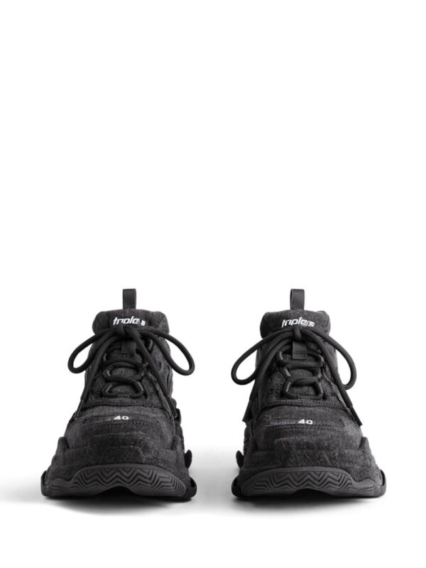 Balenciaga Triple S denim sneakers - Image 5