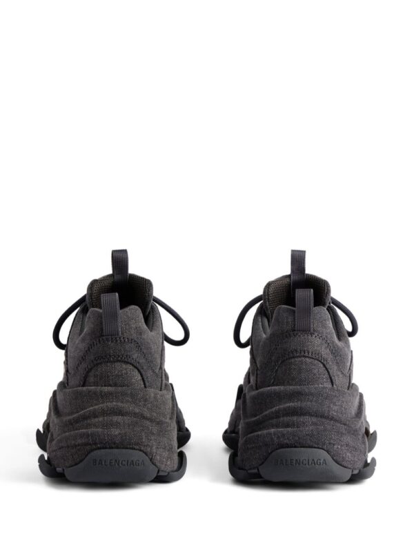 Balenciaga Triple S denim sneakers - Image 3