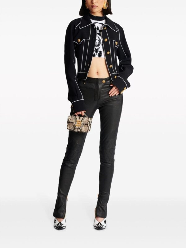 Balmain Baroque cropped top - Image 2