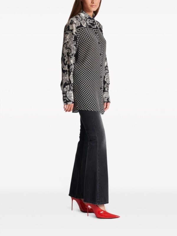Balmain paisley-print silk shirt - Image 3