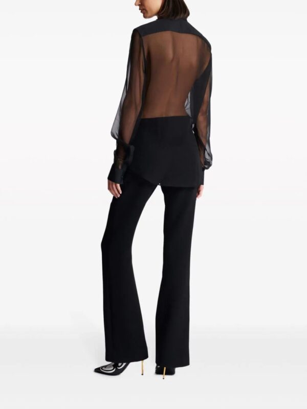 Balmain  Western silk shirt - Image 4