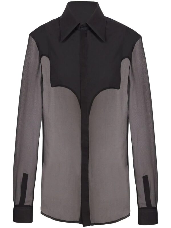 Balmain  Western silk shirt