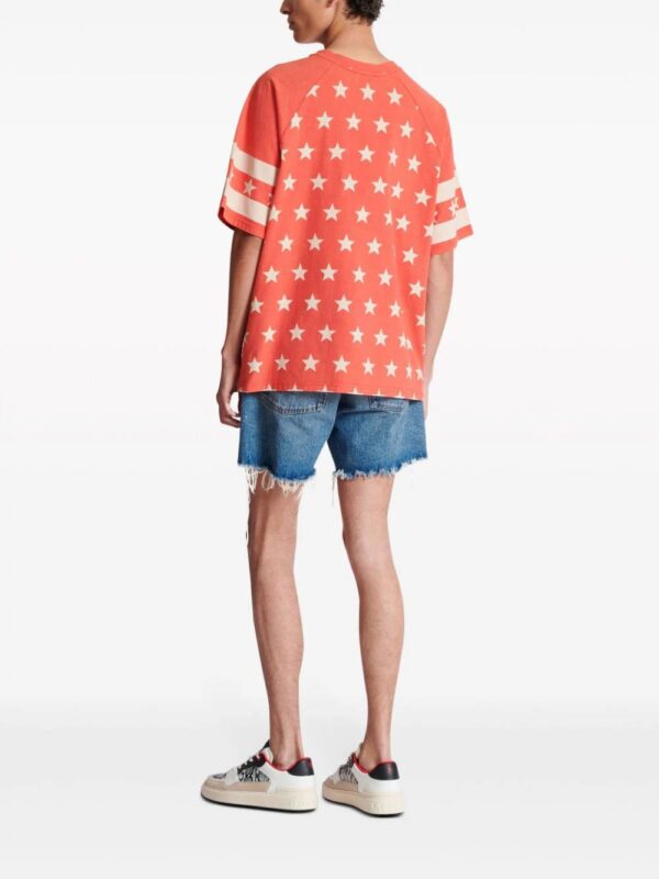 Balmain  Signature Stars cotton T-shirt - Image 4