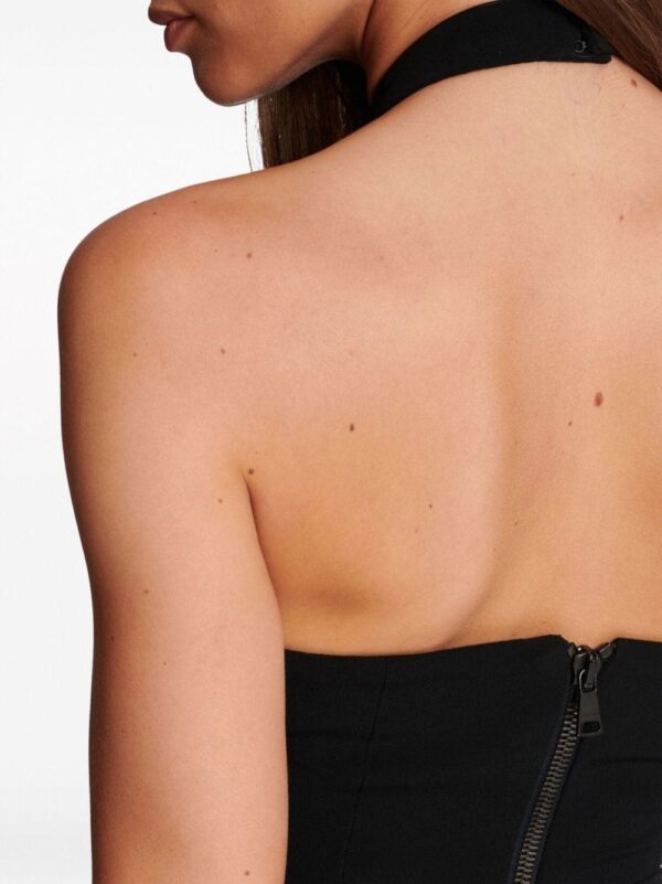 Balmain Baroque embroidered crop top - Image 5