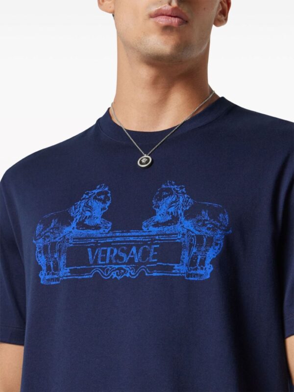 Versace  Cartouche cotton T-shirt - Image 4
