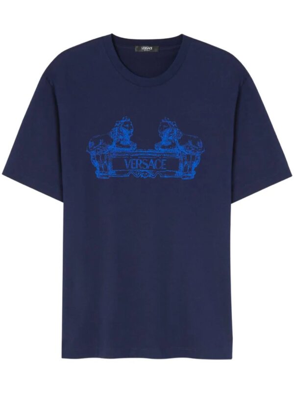 Versace  Cartouche cotton T-shirt